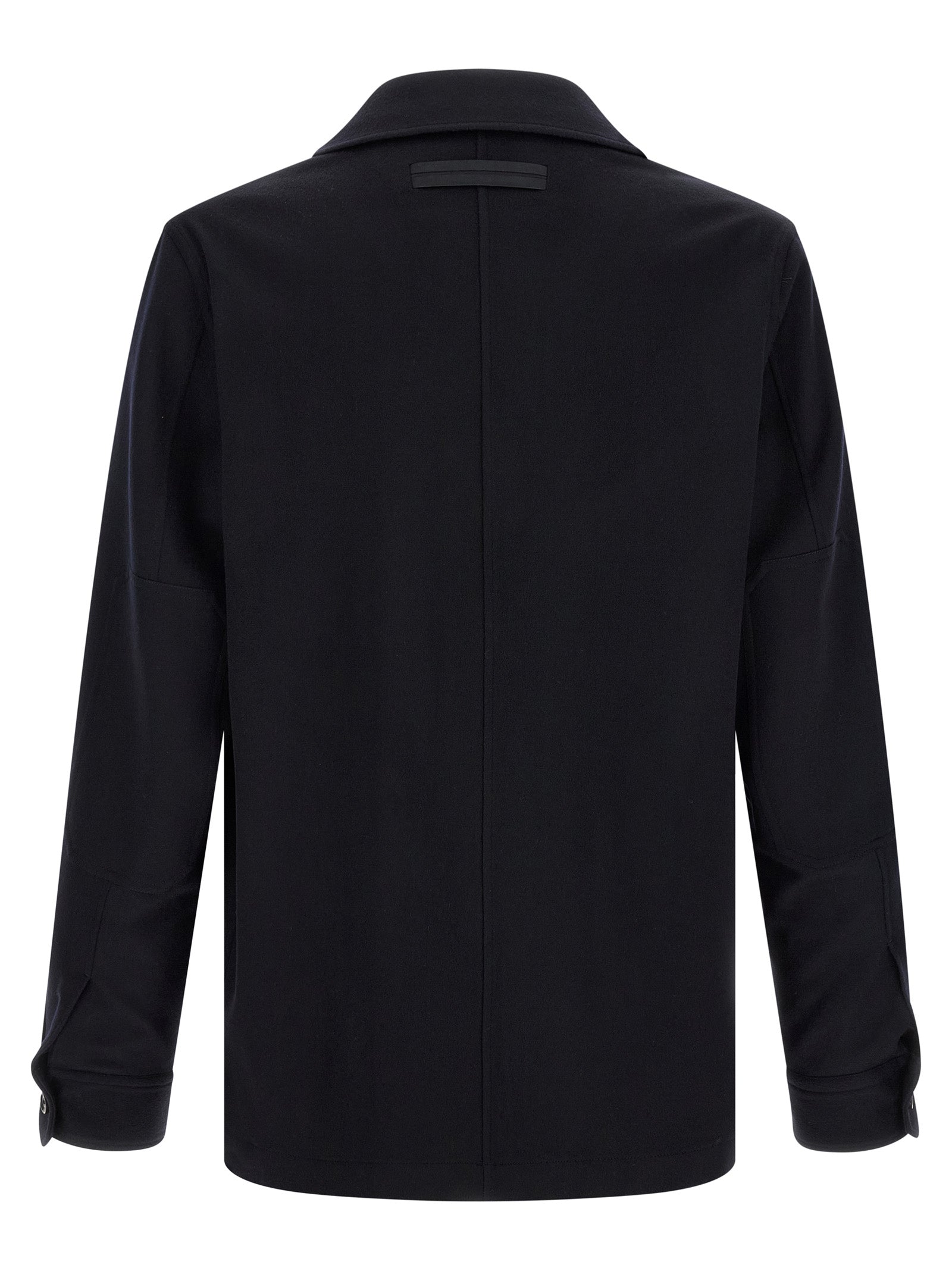 Blue Pure Oasi Cashmere Overshirt