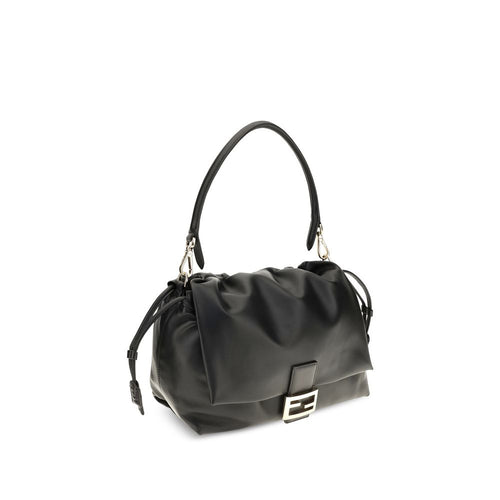 Baguette Soft Calf Leather Shoulder Bag