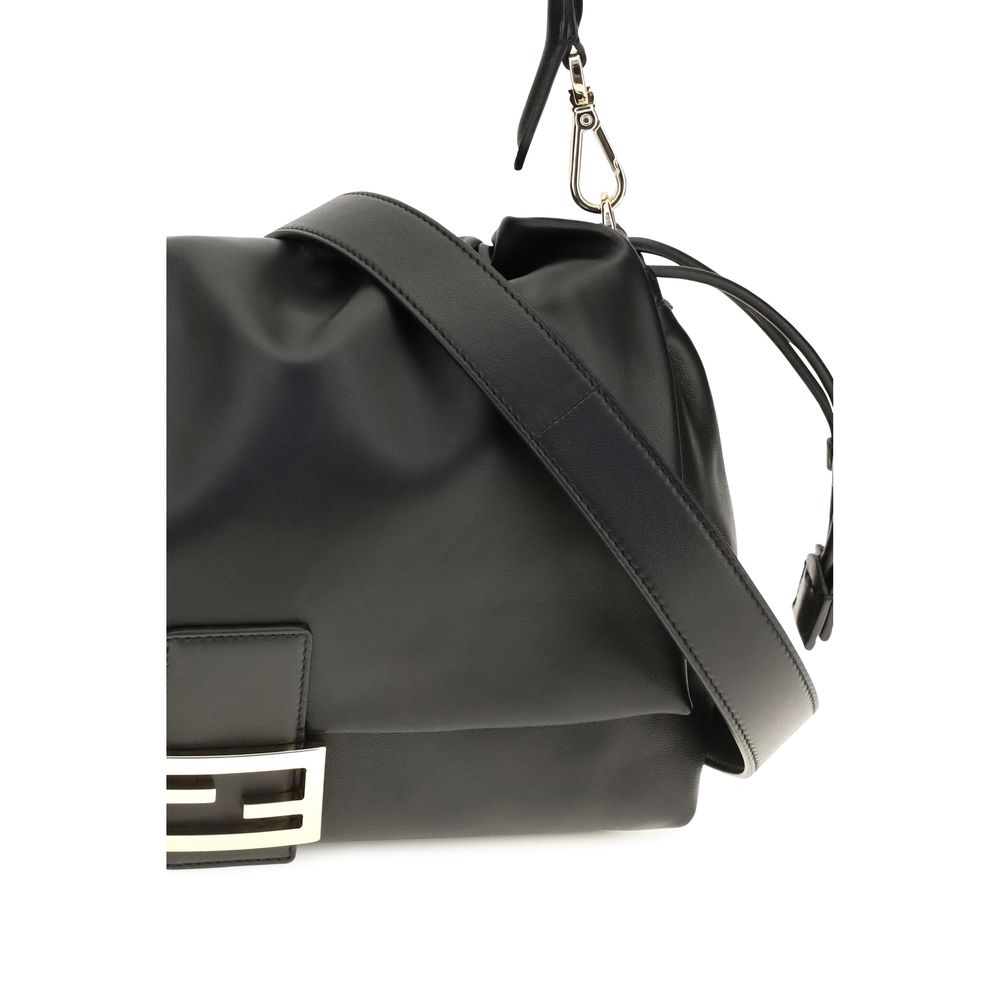 Baguette Soft Calf Leather Shoulder Bag