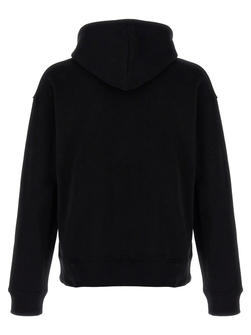 Black Cotton Hoodie