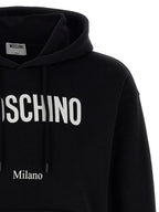 Black Cotton Hoodie