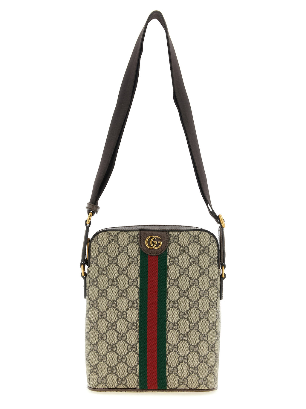 Coated GG Monogram Ophidia Crossbody Bag