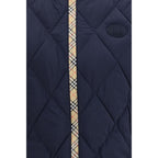Blue Polyamide Down Vest