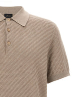 Silk-Cotton Polo Shirt