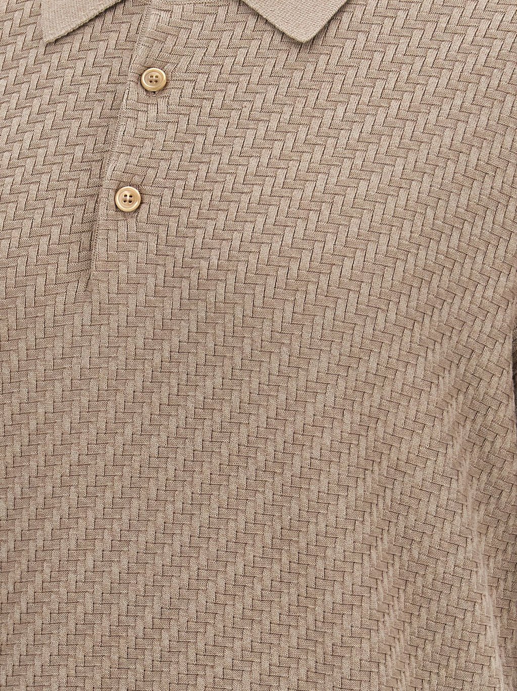 Silk-Cotton Polo Shirt