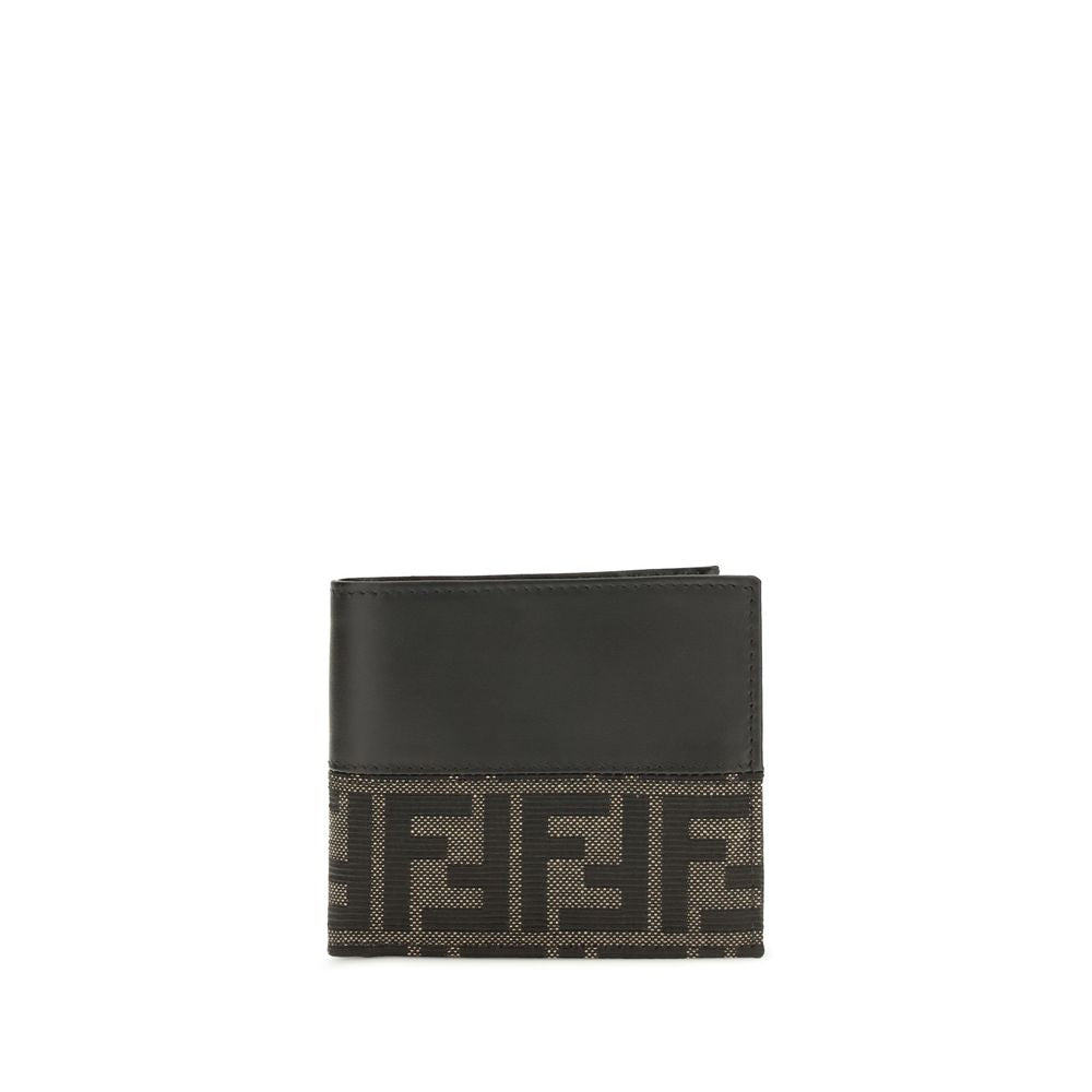 Calfskin FF Bifold Wallet