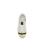 Gray Suede and Fabric Wrap Sneakers