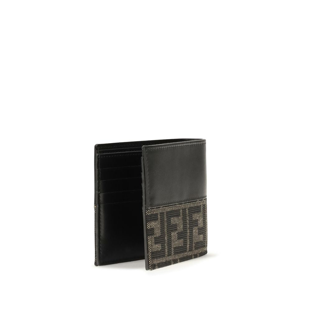 Calfskin FF Bifold Wallet