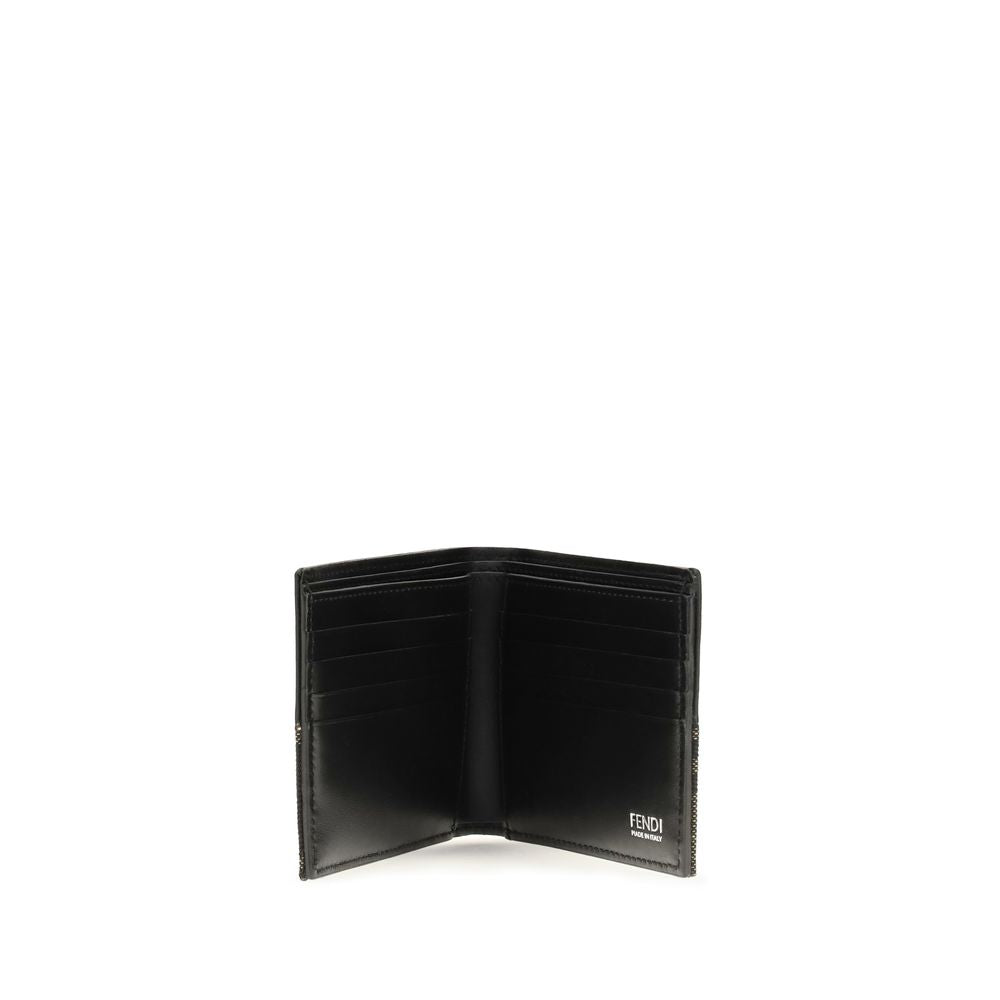 Calfskin FF Bifold Wallet