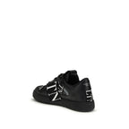 Calfskin Low‑Top Sneakers