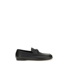 Deer Leather VLogo Signature Slip-On Loafers