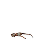 Oval Tortoiseshell Acetate Sunglasses