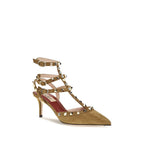 Goatskin Rockstud Pumps