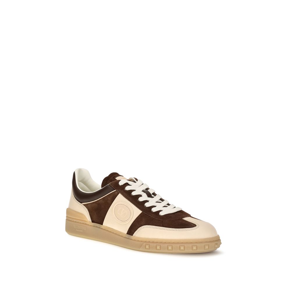 Brown Upvillage Suede Sneakers