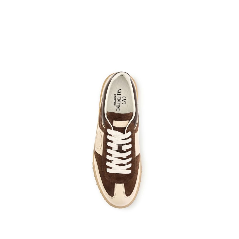 Brown Upvillage Suede Sneakers