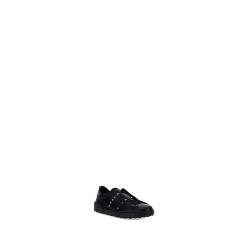 Calfskin Rockstud Untitled Sneakers