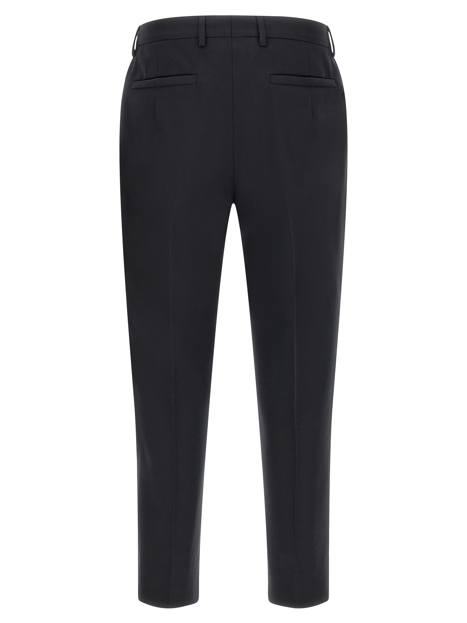 Blue Cotton Trousers