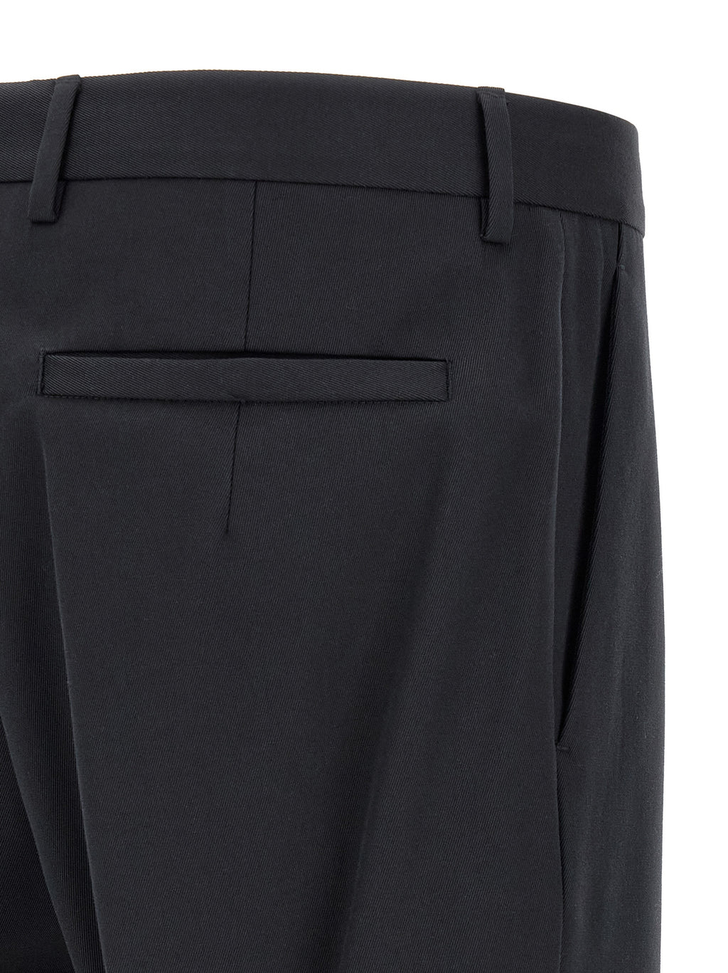 Blue Cotton Trousers