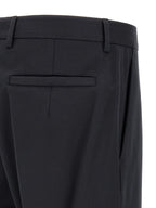 Blue Cotton Trousers