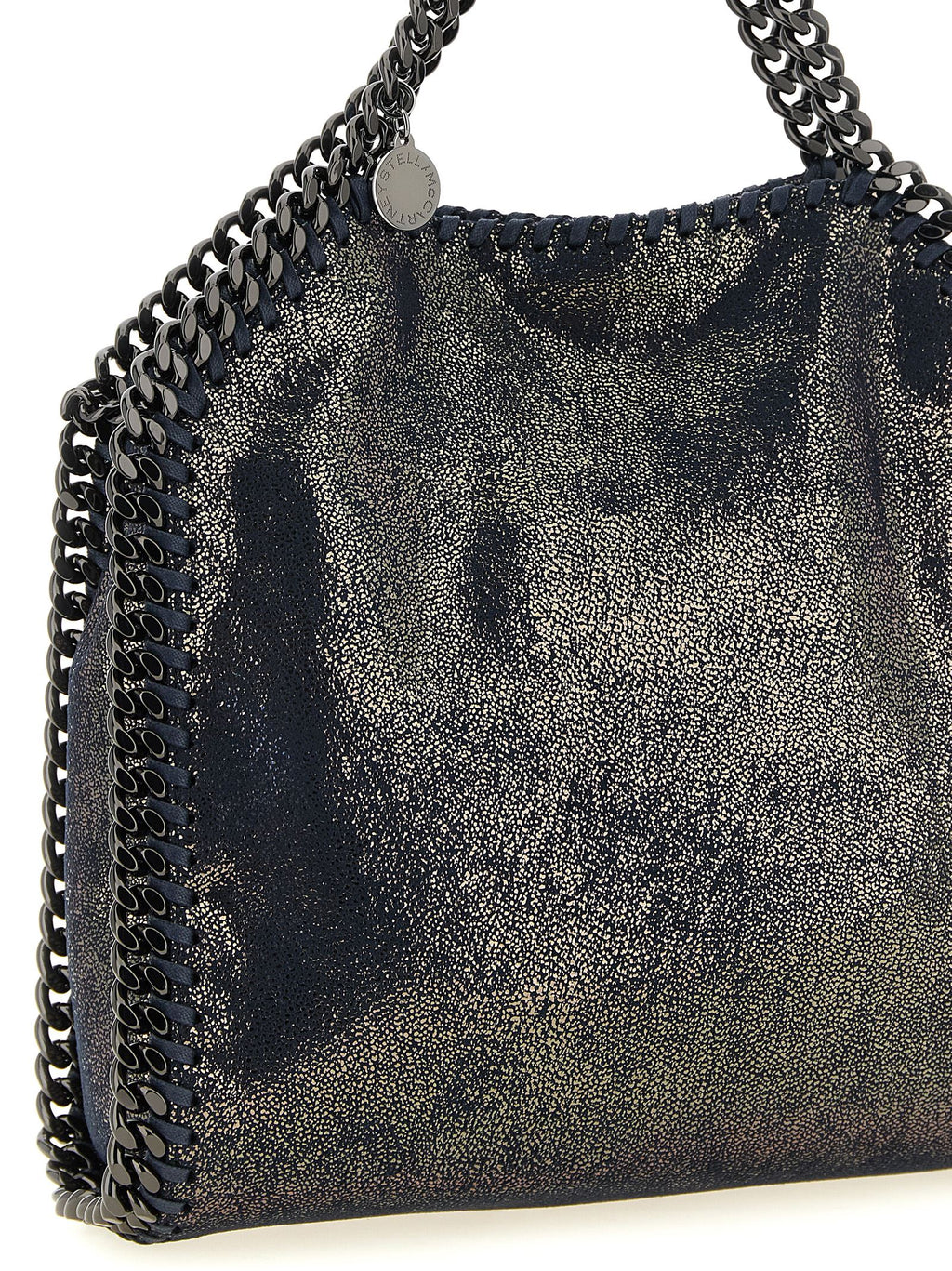 Mini Falabella Handbag – Eco Shiny Dotted Chamois