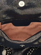 Mini Falabella Handbag – Eco Shiny Dotted Chamois