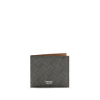 Compact Gray Calfskin Wallet