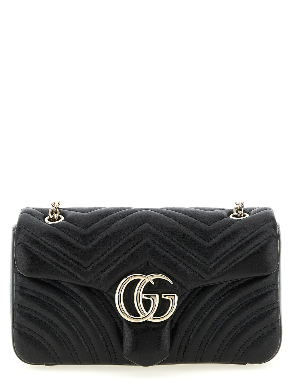 Chevron Matelassé Lambskin Shoulder Bag
