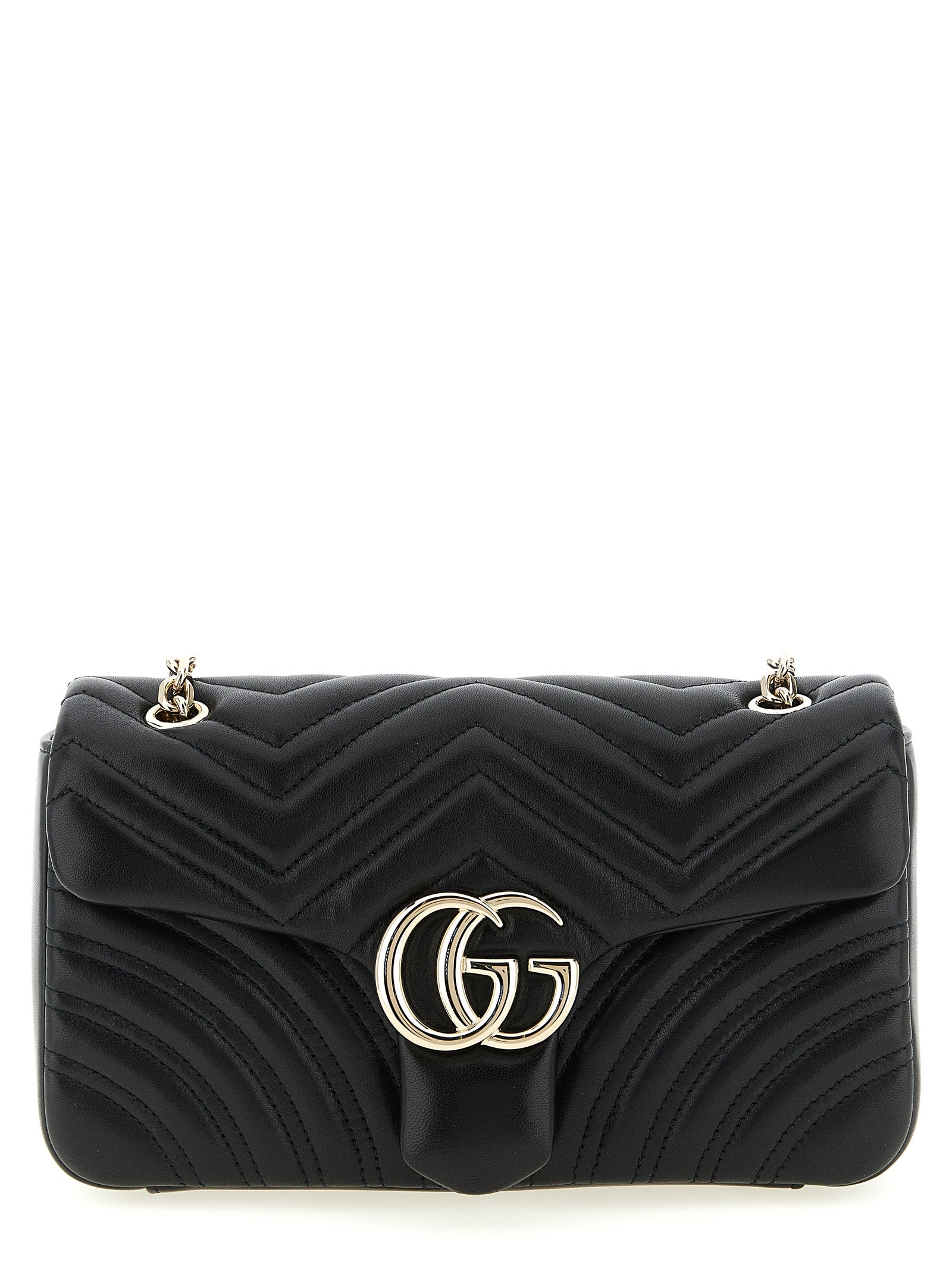 Chevron Matelassé Lambskin Shoulder Bag