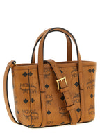 Cognac Canvas Mini Toni Tote