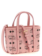 Pink Monogram Visetos Mini Tote