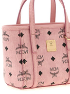 Pink Monogram Visetos Mini Tote