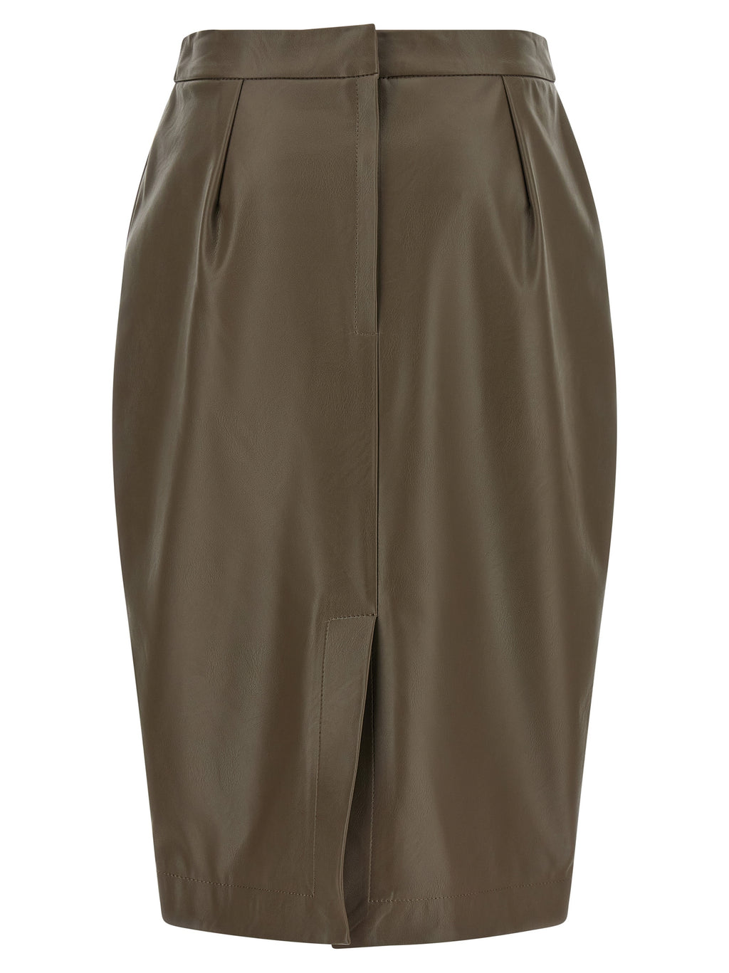 Brown Altermat Midi Skirt
