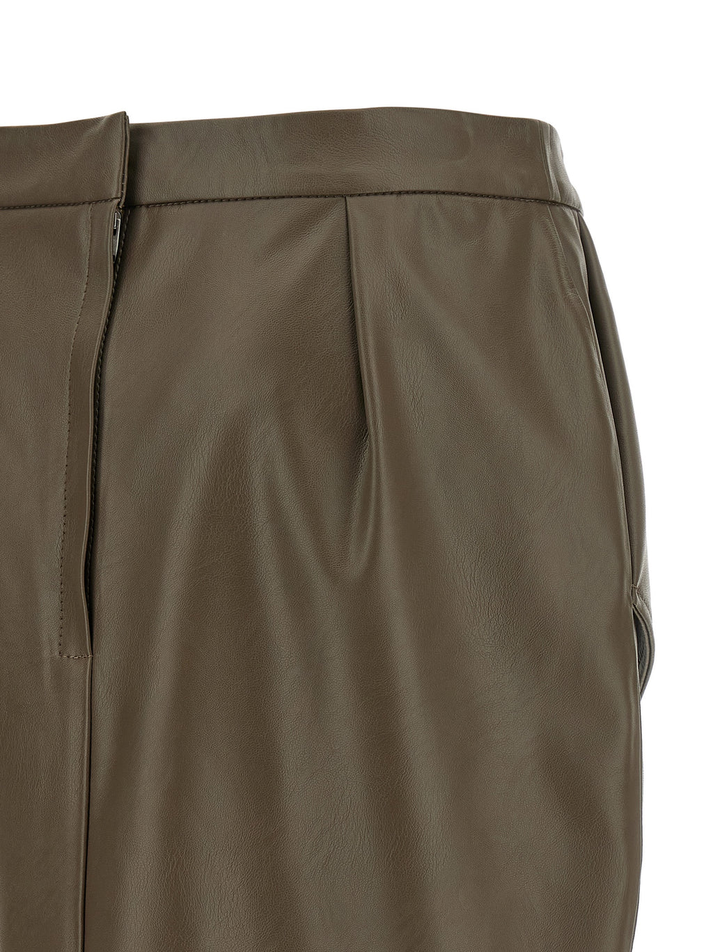 Brown Altermat Midi Skirt