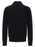 Blue Cashmere Cardigan