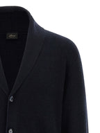 Blue Cashmere Cardigan