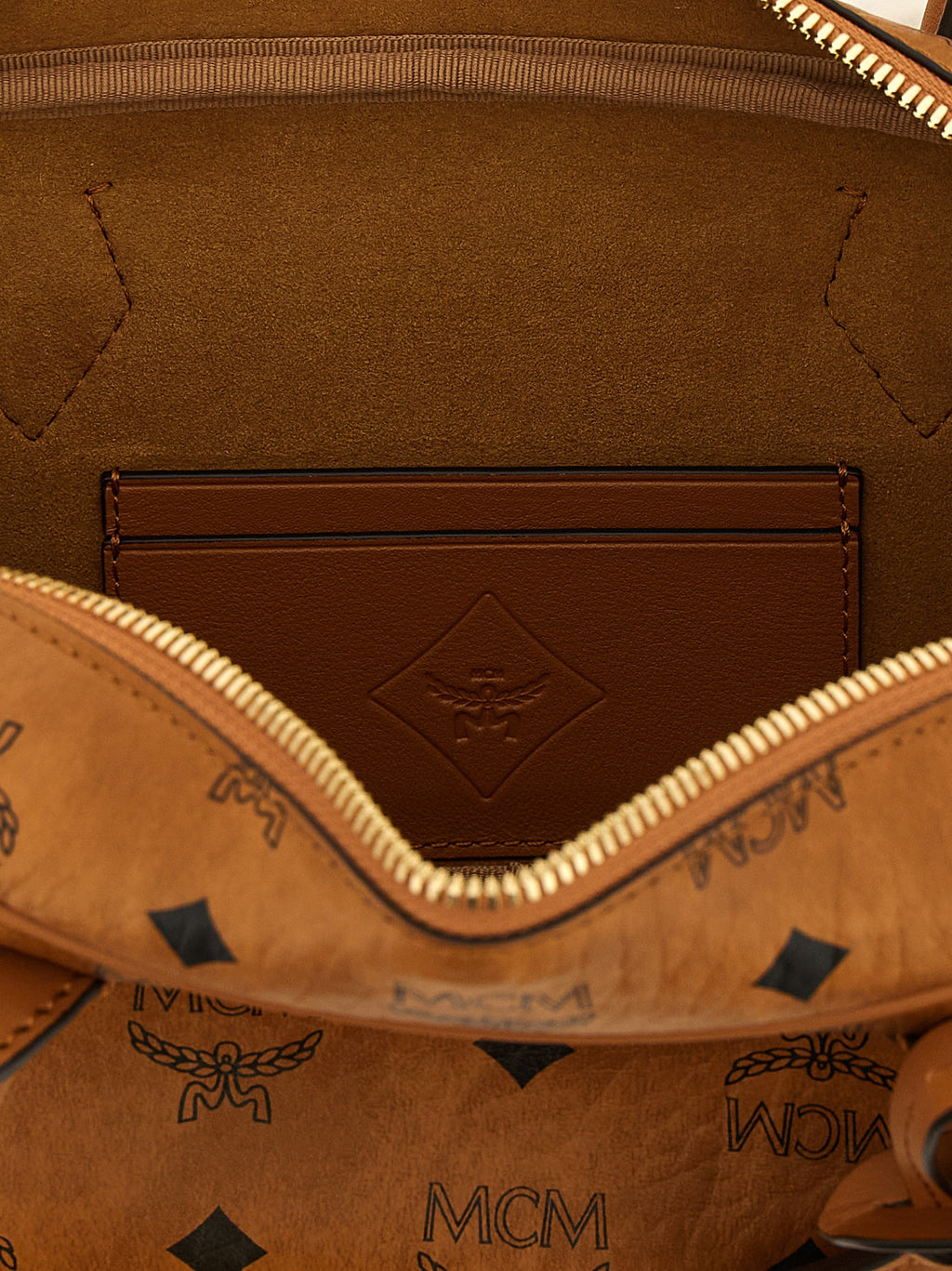 Visetos Monogrammed Canvas Shoulder Bag