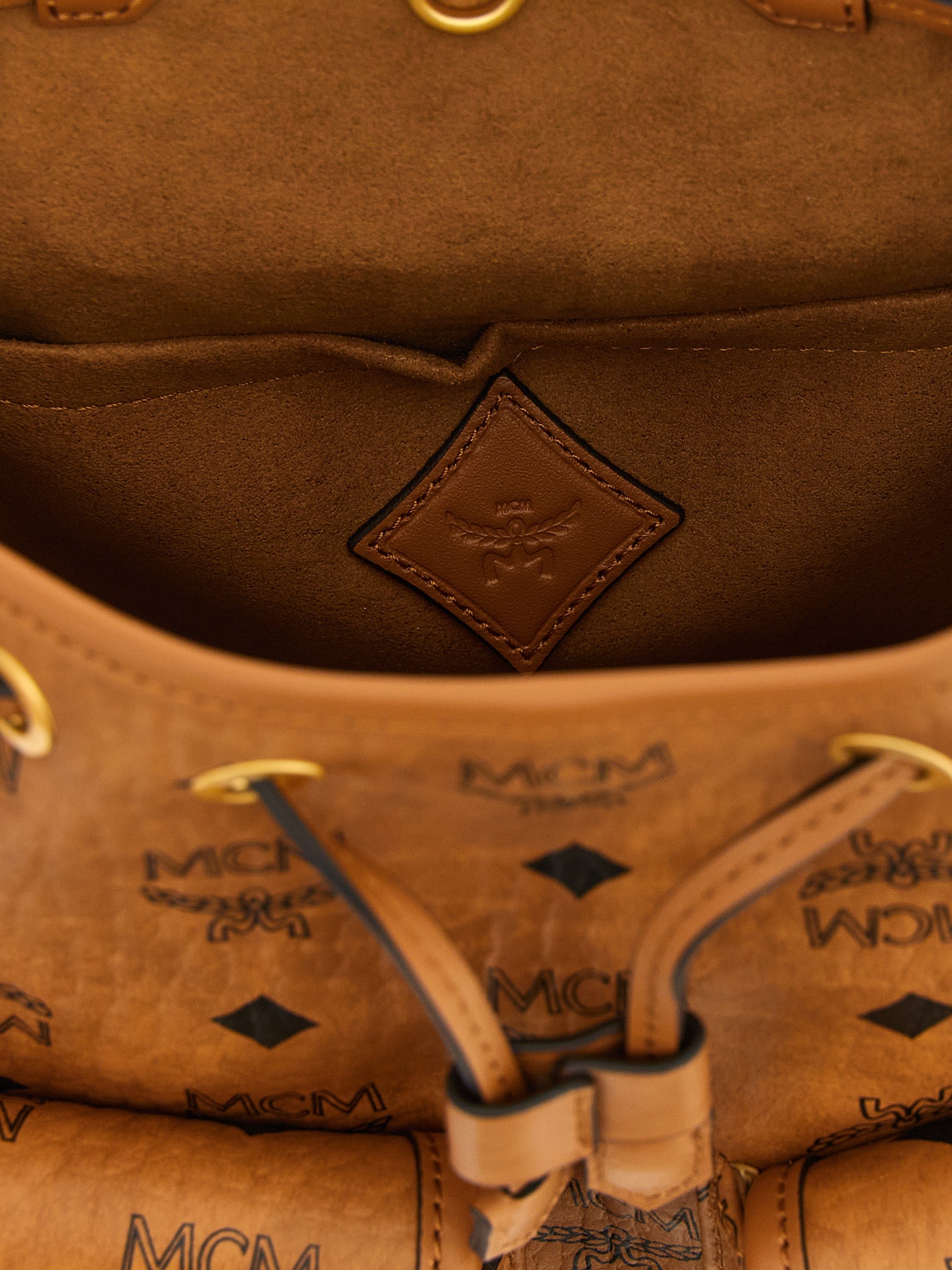 Mini Aren Polyurethane Canvas Backpack