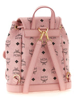 Soft Pink Visetos Monogram Mini Backpack