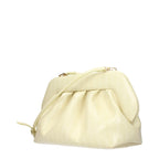 Beige Eco Leather Clutch