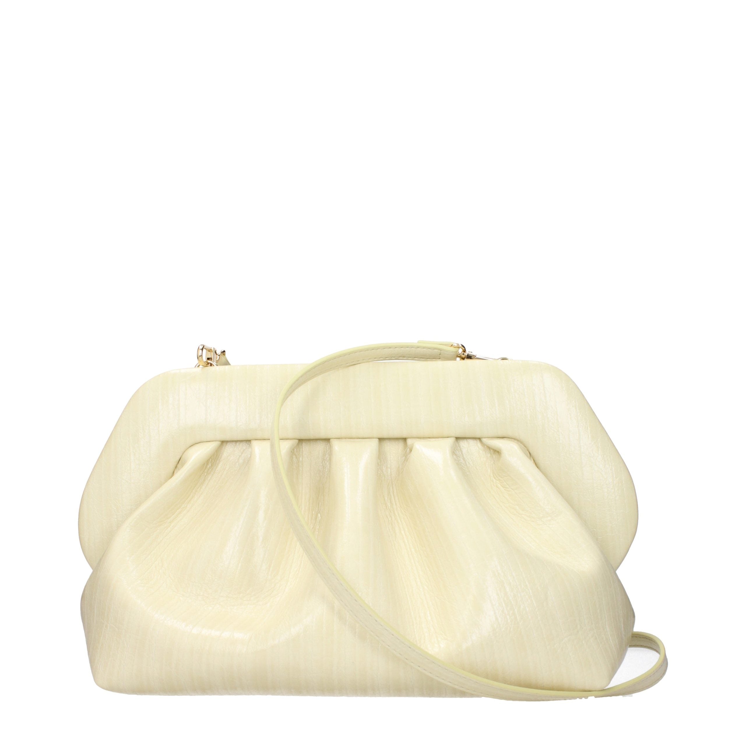 Beige Eco Leather Clutch