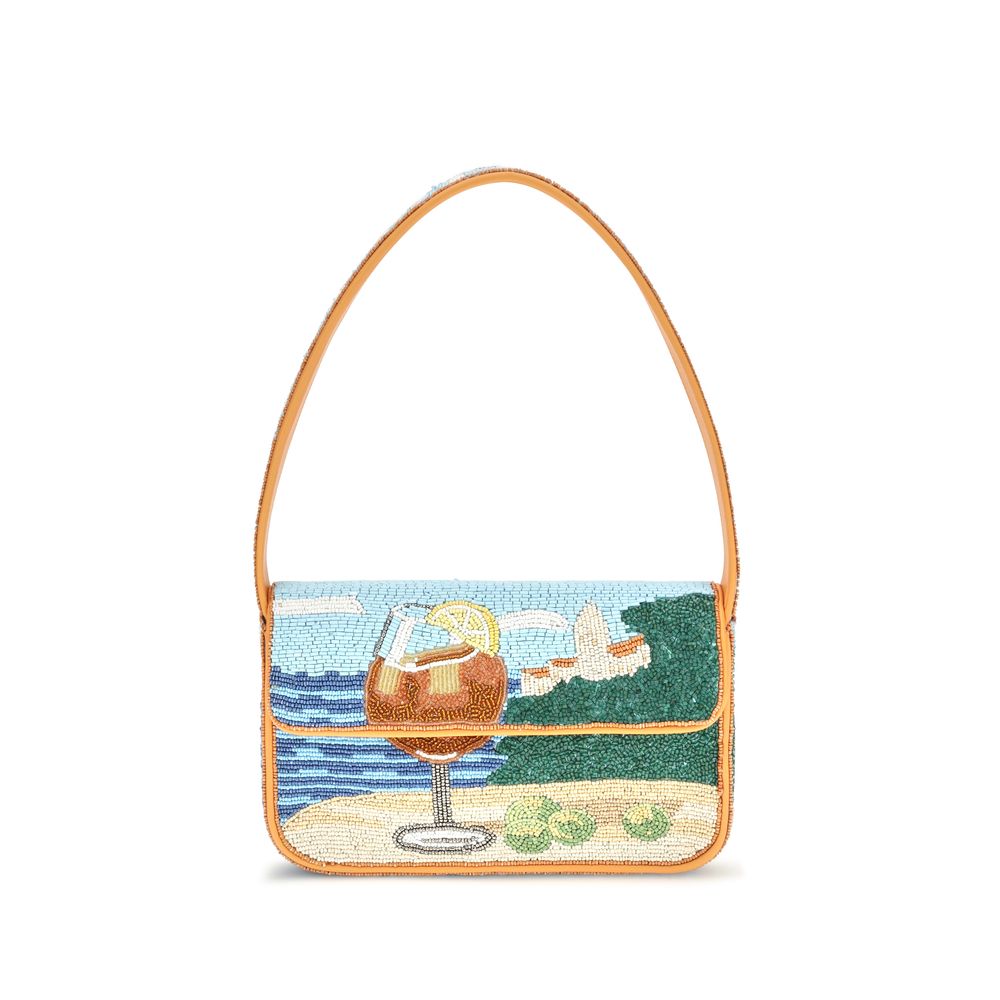 Tommy Beaded Shoulder Bag