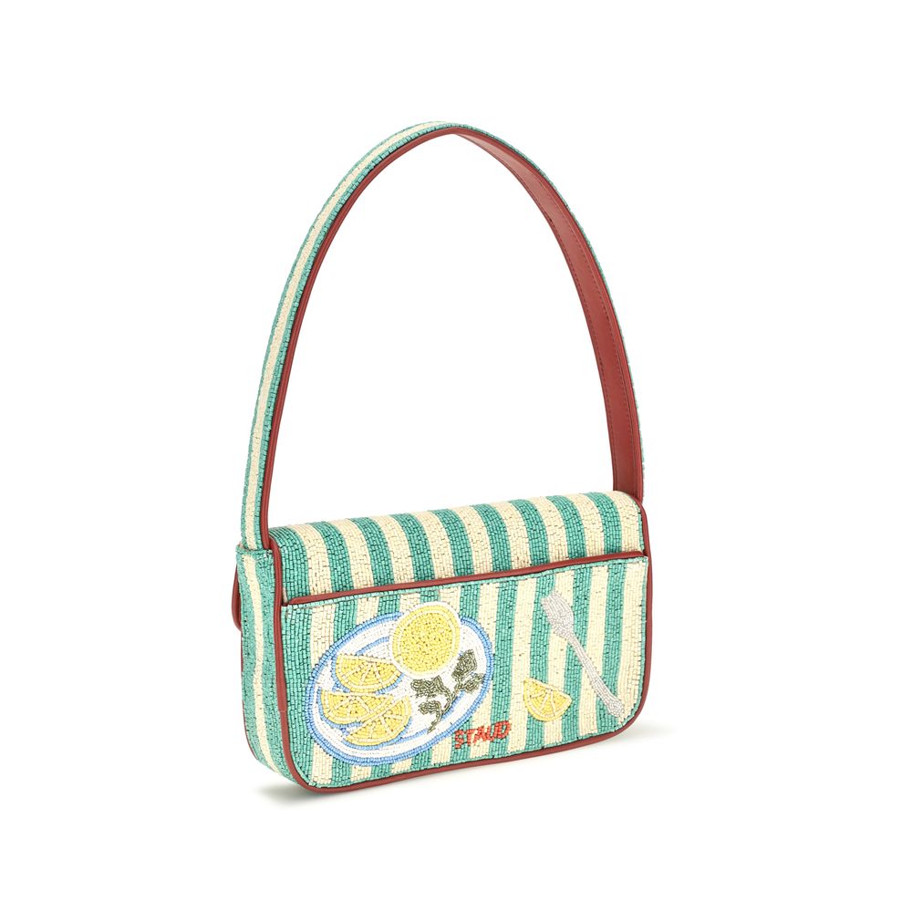 Rayon Beaded Shoulder Bag