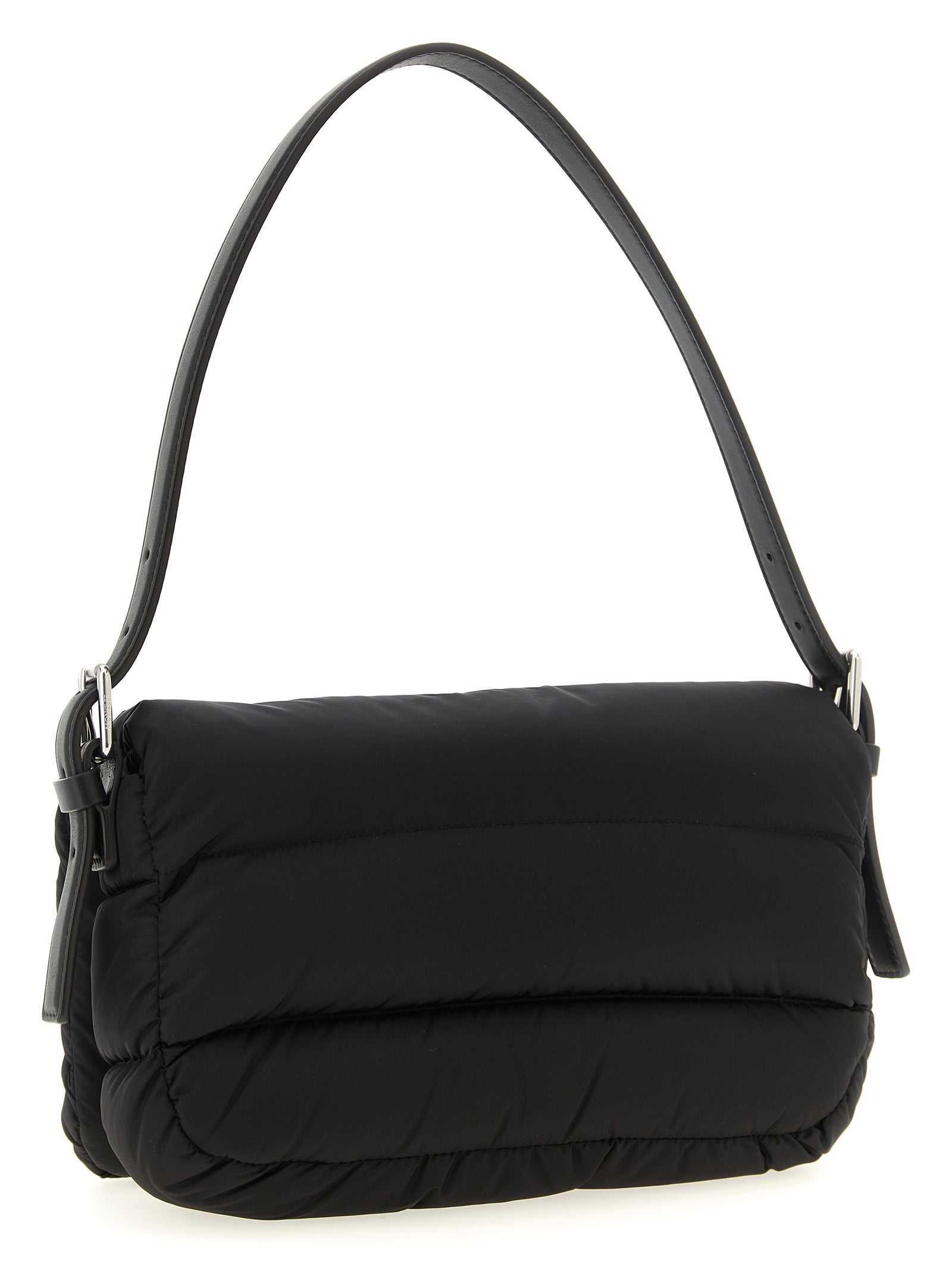 Black Polyamide Caradoc Shoulder Bag