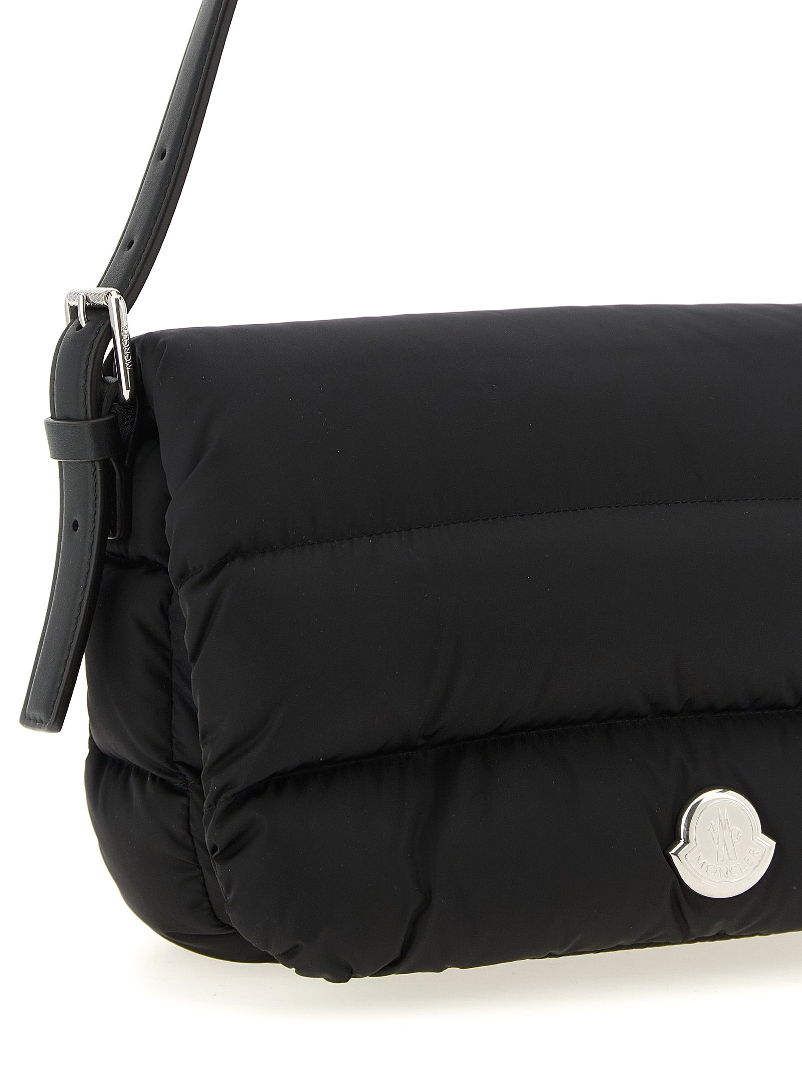 Black Polyamide Caradoc Shoulder Bag