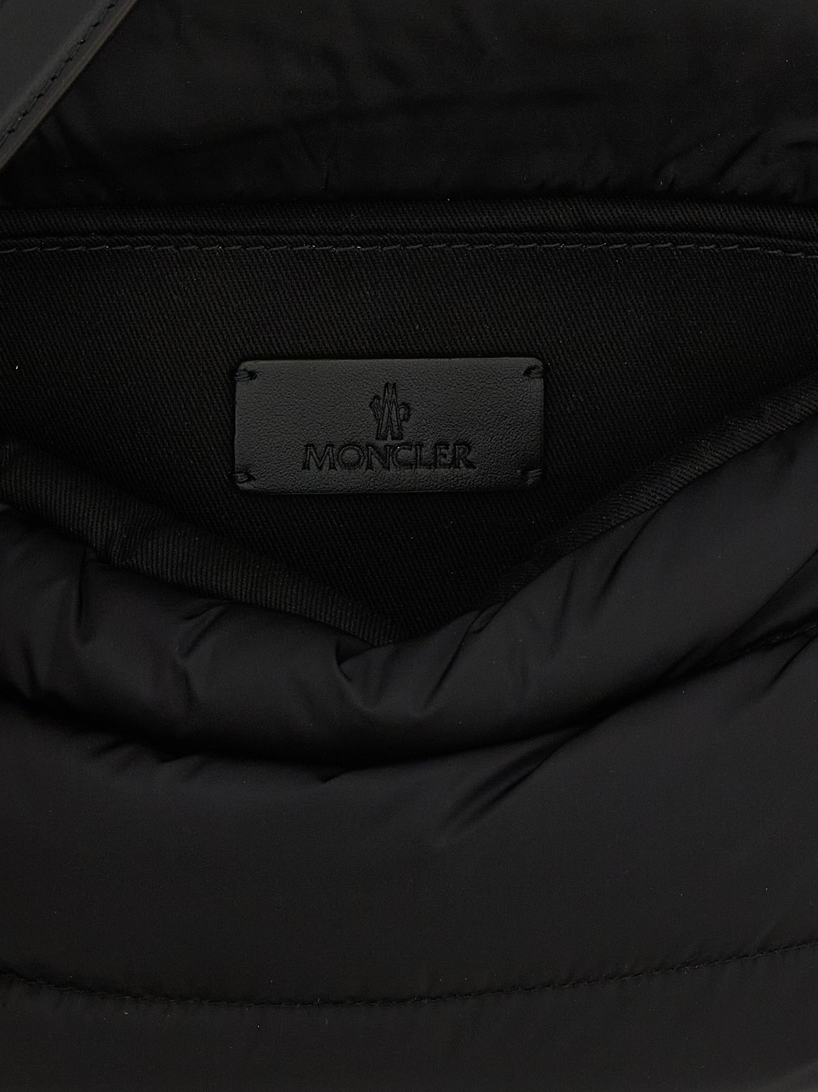 Black Polyamide Caradoc Shoulder Bag