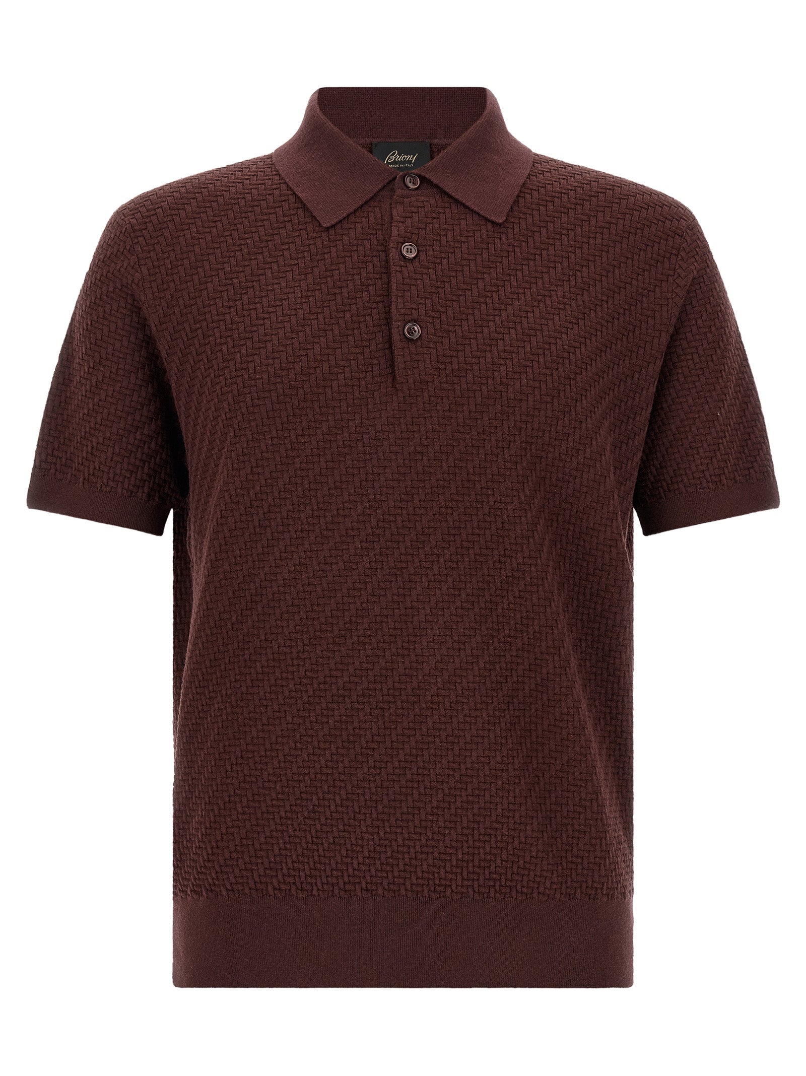 Trama Cotton Silk Cashmere Polo