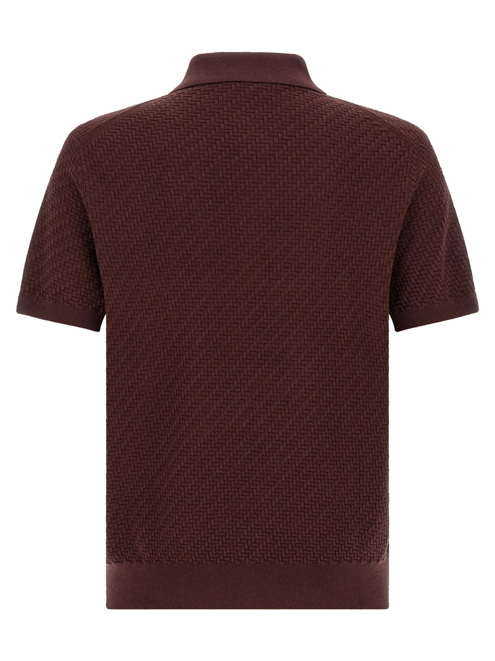 Trama Cotton Silk Cashmere Polo