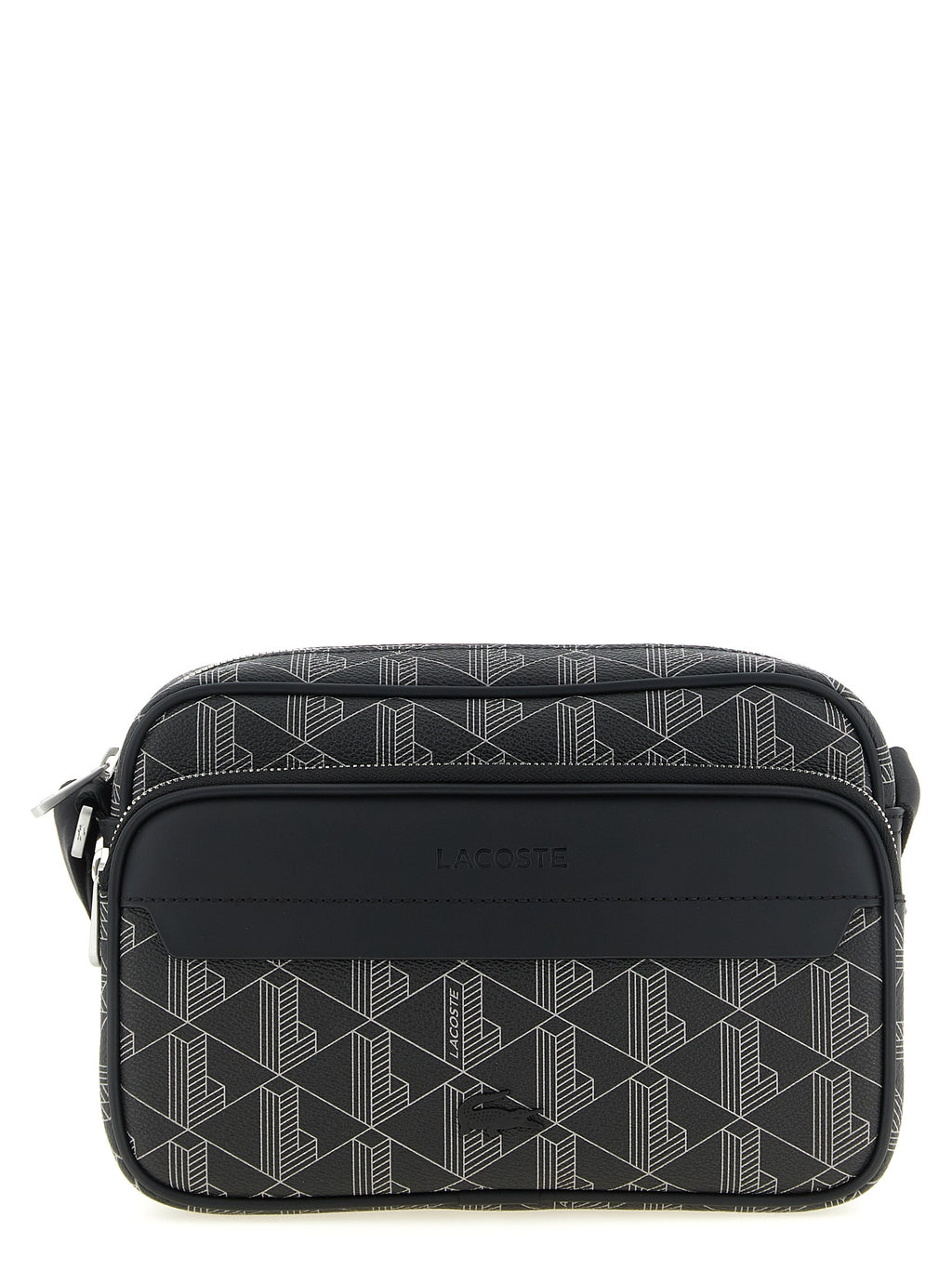 Compact Rectangular PVC Crossbody Bag