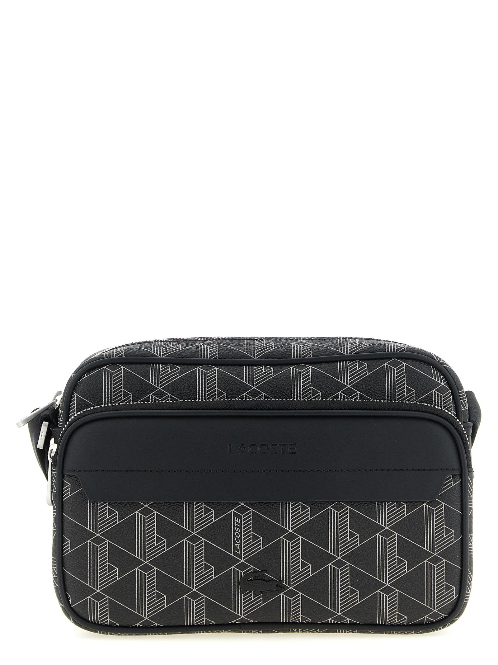 Compact Rectangular PVC Crossbody Bag