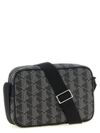 Compact Rectangular PVC Crossbody Bag